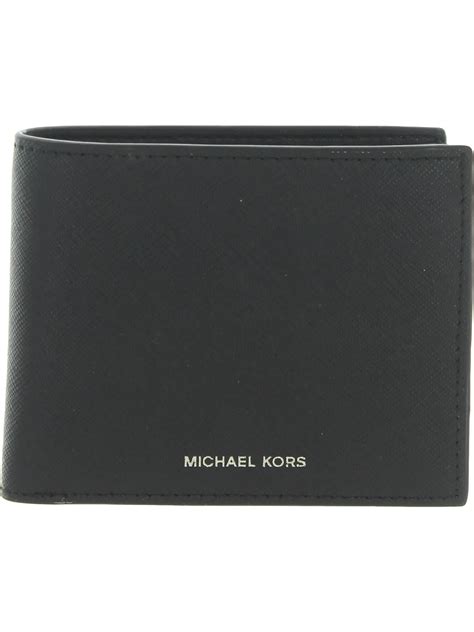 Michael Kors Mens Andy Leather Organizational Bifold Wallet 